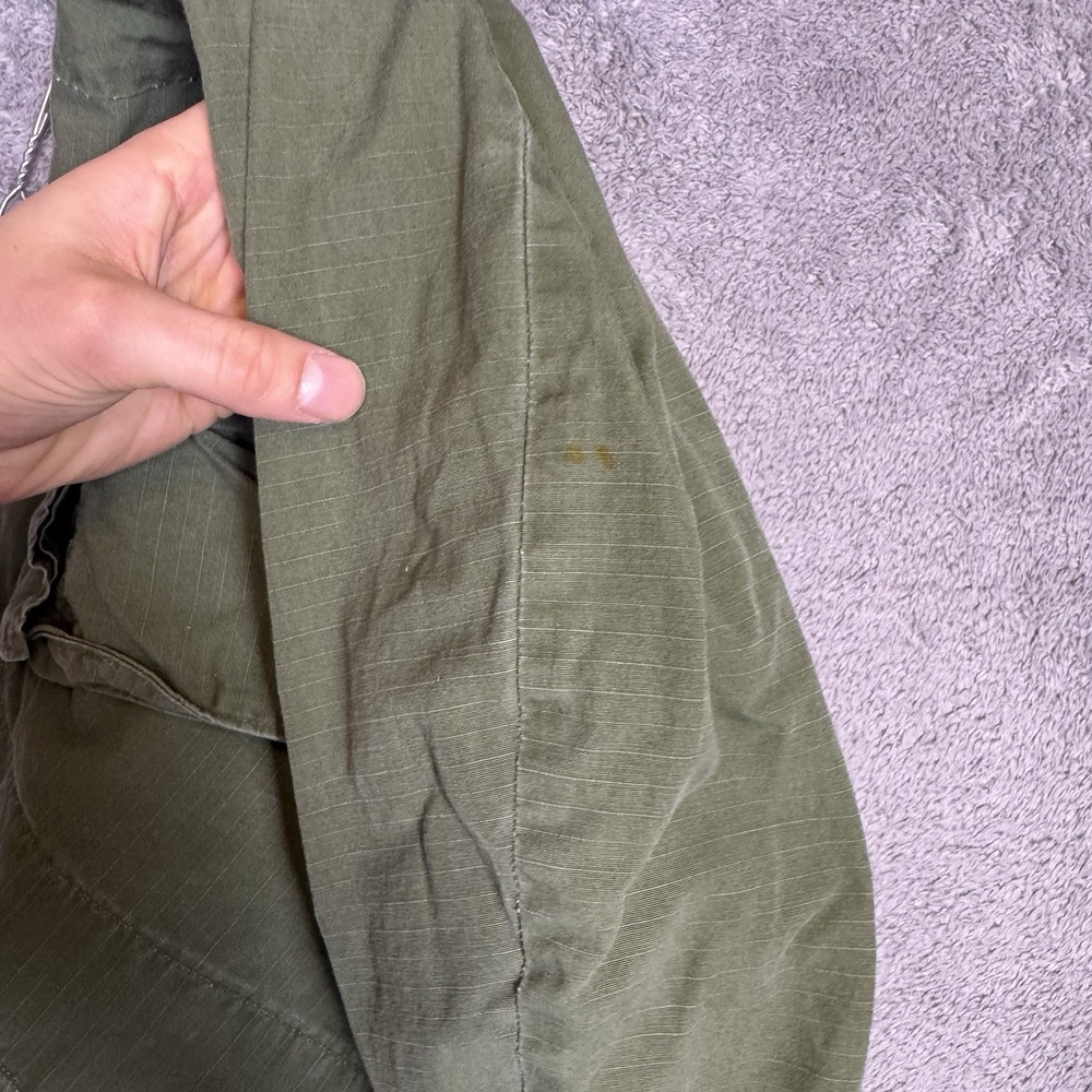 Coat Man's Cotton Wind Resistant Rip Stop Poplin OG 107 M Reg USGI 1968 Vietnam - Picture 12 of 12
